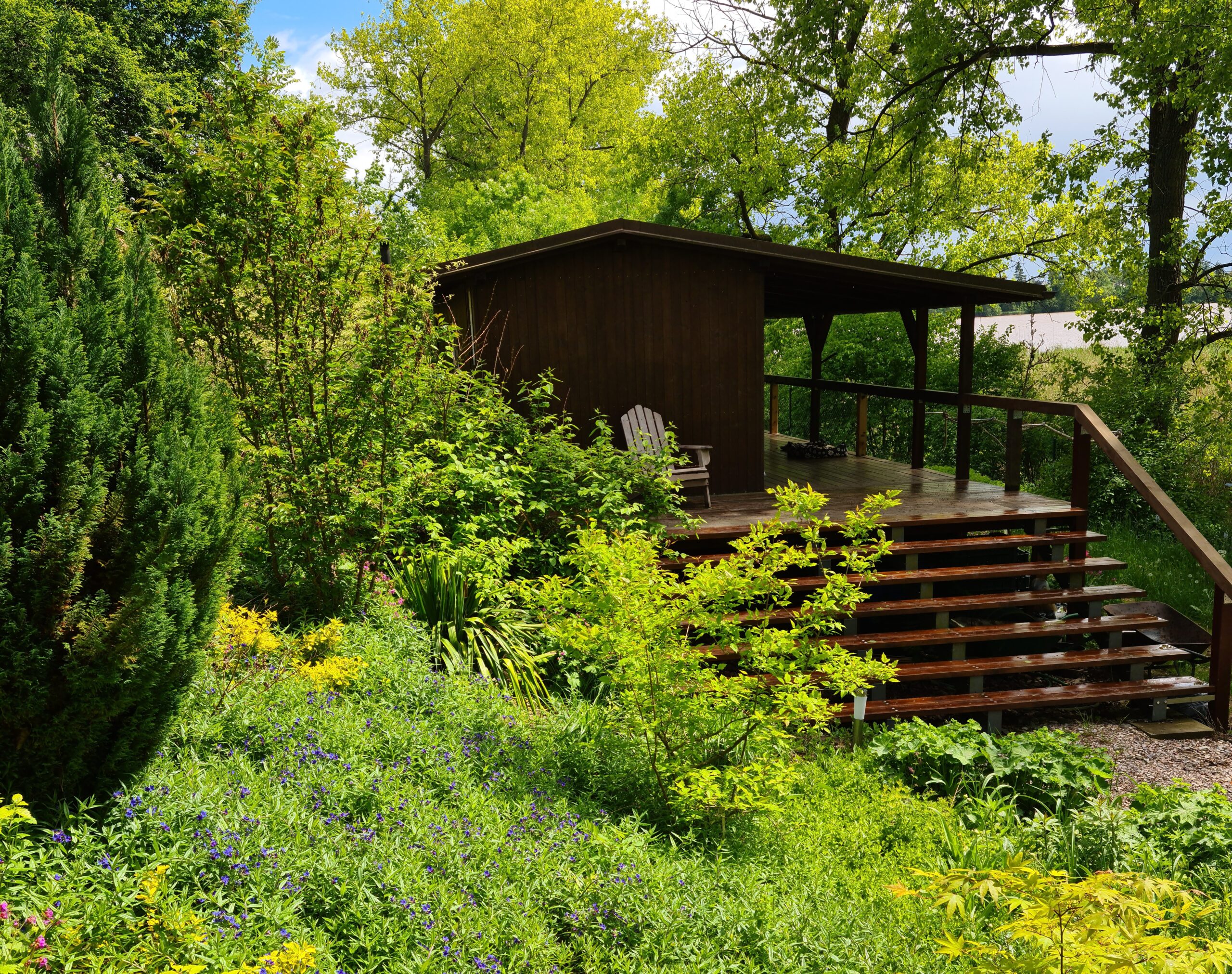 Zahrada s výhledem​